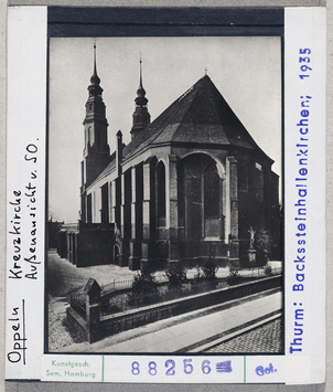 Vorschaubild Oppeln: Kreuzkirche, Außenansicht von Südosten 